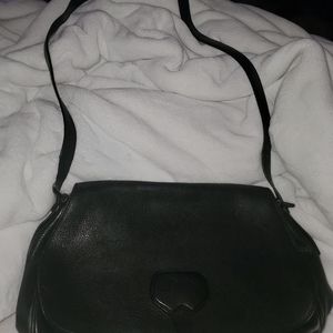 Authentic Vintage Black Prada Messenger Bag